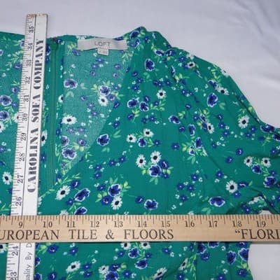 Lot of 3 Spring/Summer/Vacation Shower Occasion Floral Femme Dresses Size Medium - Thumbnail 14