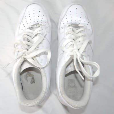 Nike Air Force 1 Low 07 Mens Shoes Triple White CW2288-111 Size 8.5 - Thumbnail 6