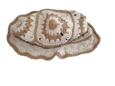 Chic Crochet Bucket Hat - Bohemian Style - Thumbnail 3