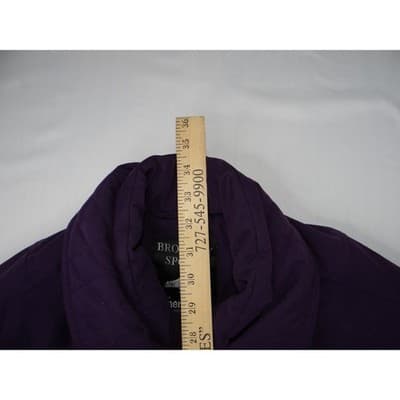 Bromley Sport Womens Purple Quilted Lined Jacket Size L Thermoloft Winter Coat - Thumbnail 6