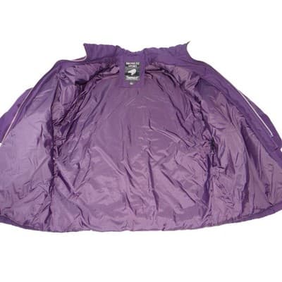 Bromley Sport Womens Purple Quilted Lined Jacket Size L Thermoloft Winter Coat - Thumbnail 2