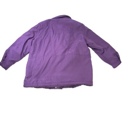 Bromley Sport Womens Purple Quilted Lined Jacket Size L Thermoloft Winter Coat - Thumbnail 4