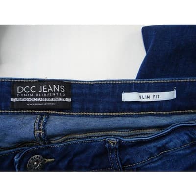 DCC JEANS Women Slim Fit Dark Wash Distressed Denim Jeans - Thumbnail 3