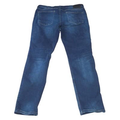 DCC JEANS Women Slim Fit Dark Wash Distressed Denim Jeans - Thumbnail 5