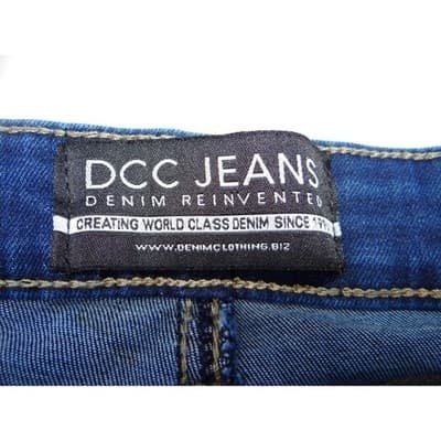 DCC JEANS Women Slim Fit Dark Wash Distressed Denim Jeans - Thumbnail 2