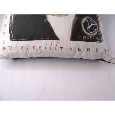 Vintage Vince Gill The Key DIY Throw Pillow Decorative Music Memorabilia - Thumbnail 5
