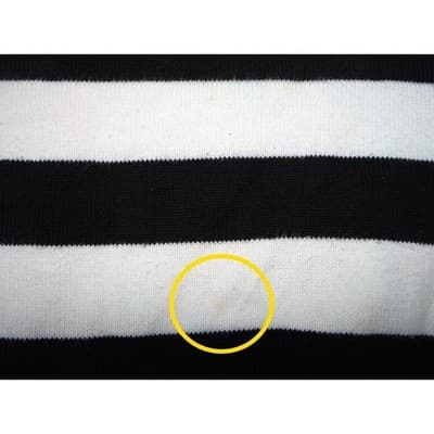GEORGE ME Designs by Mark Eisen B&W Striped Long Sleeve Sweater Top Womens L - Thumbnail 5