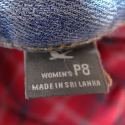 Eddie Bauer Womens P8 Light Wash Flannel Lined Boyfriend Relaxed Jeans - Thumbnail 3