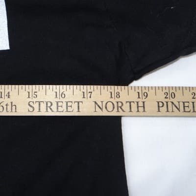 Johnny Cash Mens XL Black Graphic T-Shirt Short Sleeve Cotton Crew Neck 1678 - Thumbnail 5