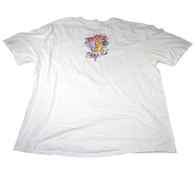 Harley-Davidson Mens White Pin-Up Lady HDMC Eagle Graphic T-Shirt 2015 Size 3XL - Thumbnail 4