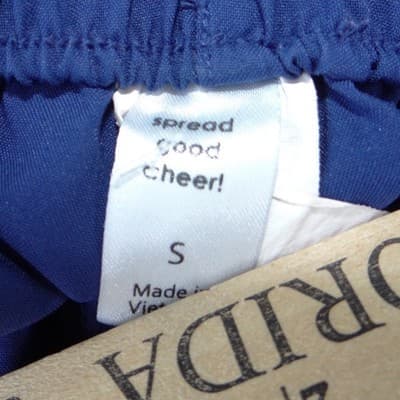 Wink Women's Royal Blue Cargo Scrub Pants Size Small - Thumbnail 2
