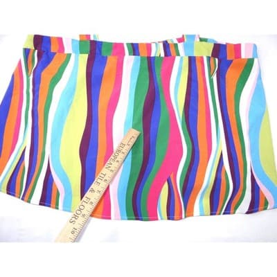 SHEIN CURVE 3XL Rainbow Stripe Tank Top Women's Plus Size - Thumbnail 4