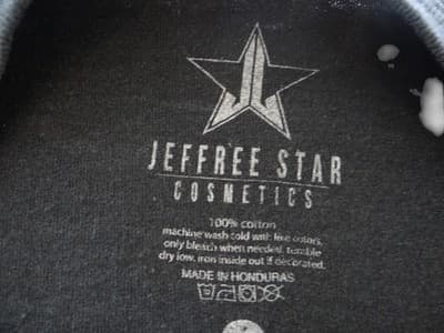 Jeffree Star Cosmetics Iconic Graphic Tee - Black - Thumbnail 2