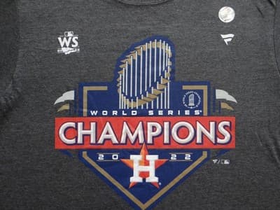 Houston Astros 2022 World Series Champions T-Shirt - Thumbnail 3