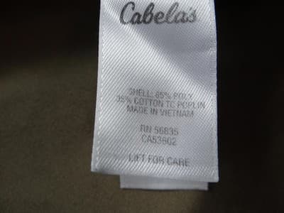 Cabela's Men's Long Sleeve Button-Up Shirt with Reinforced Patches - Thumbnail 5