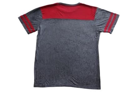 Marvel Deadpool Graphic Tee - Men's Red & Gray Shirt - Thumbnail 2