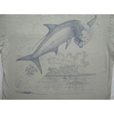 Vintage Guy Harvey Fishing Graphic T-Shirt - Thumbnail 8