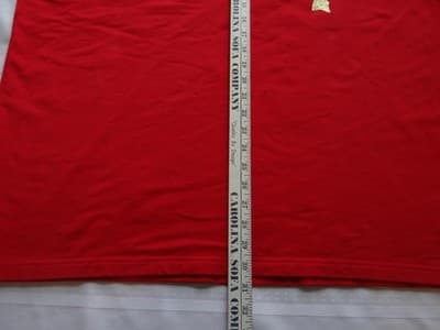 Hudson Outerwear Men's Red Short Sleeve T-Shirt Size 3X - Thumbnail 5