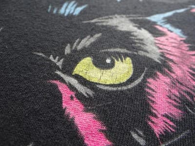 Savage Panther Graphic Tee - Retro 80s Style T-Shirt - Thumbnail 6