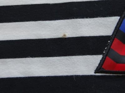 Hudson Outerwear Men's Black and White Striped T-Shirt with Lightning Bolt - Thumbnail 5