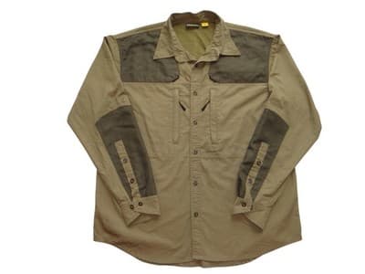 Cabela's Men's Long Sleeve Button-Up Shirt with Reinforced Patches
