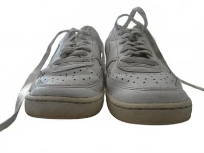 Nike White Women's Court Vision low top Sneakers - Thumbnail 4