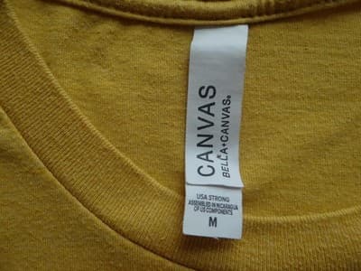 Bella+Canvas 'Raise Them Kind' T-Shirt - Mustard Yellow - Thumbnail 4