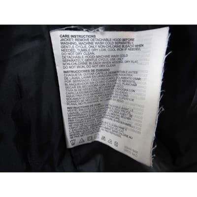 Esprit Black Faux Fur Trim Hooded Belted Winter Jacket Coat Women Size L - Thumbnail 5