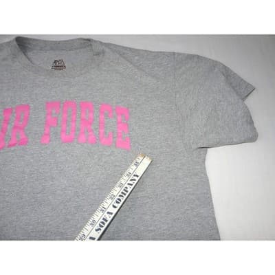 J America Sportswear Air Force Pink Graphic T Shirt XL Tee - Thumbnail 9