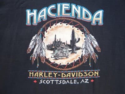 Harley-Davidson Men's Black Graphic T-Shirt XXL - Thumbnail 5