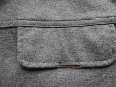Avenue Men's Gray Button-Up Outerwear Jacket Size 30/32 - Thumbnail 4