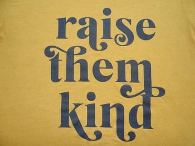 Bella+Canvas 'Raise Them Kind' T-Shirt - Mustard Yellow - Thumbnail 3