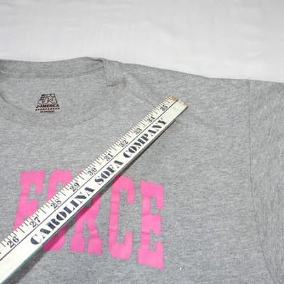 J America Sportswear Air Force Pink Graphic T Shirt XL Tee - Thumbnail 11