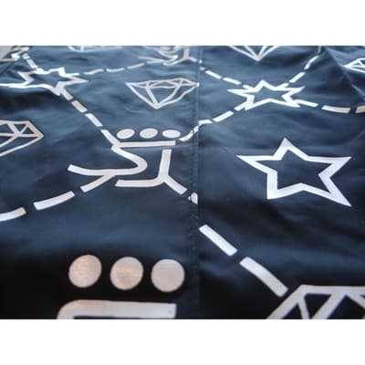 Shane Justin Trendy Black Graphic Jogger Pants - Thumbnail 3