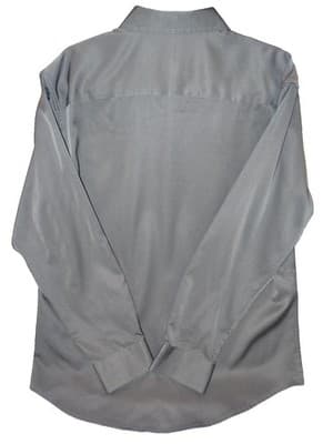 Flex Men's Luxury Collection Dress Shirt - Gray, Size Large - Thumbnail 7