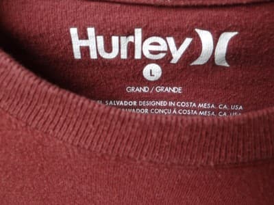 Hurley Men's Graphic Tee - L - Thumbnail 2