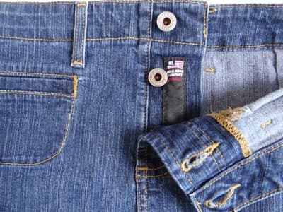 Polo Ralph Lauren Denim Mini Skirt - Stylish Casual Wear - Thumbnail 3