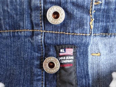 Polo Ralph Lauren Denim Mini Skirt - Stylish Casual Wear - Thumbnail 4