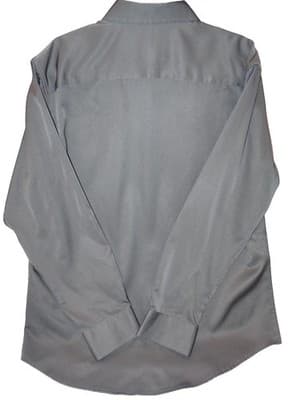 Flex Men's Luxury Collection Dress Shirt - Gray, Size Large - Thumbnail 6