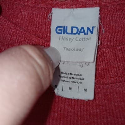 College Football Hall of Fame Atlanta Georgia TShirt Mens Medium Red - Thumbnail 2