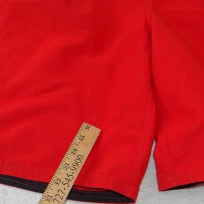 Nike Mens Red Colorblock Swim Trunks Board Shorts Mesh Lined Large - Thumbnail 8