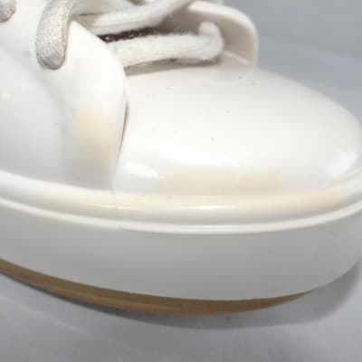 Melissa Be Women White Melflex PVC Platform Jelly Sneakers Lace Up Shoes - Thumbnail 8