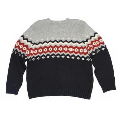 Men's Route 66 Original Clothing Co. Wool Blend Sweater Size L - Thumbnail 3