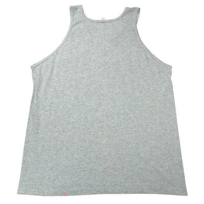San Jorge Puerto Vallarta Mexico Tank Top Heather Gray Rainbow Palm Tree Sz 50 - Thumbnail 4