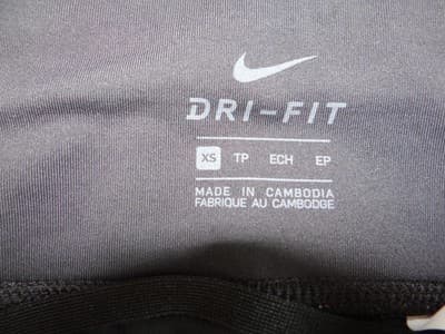 Nike Women's Black Fitness Leggings - Thumbnail 5