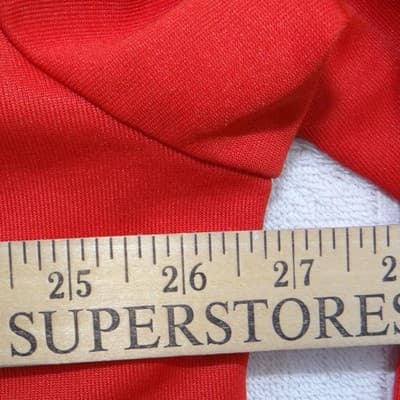 Adidas Originals Mens 2XL Red Track Jacket Hoodie 3-Stripes Trefoil - Thumbnail 6