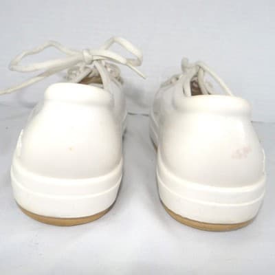 Melissa Be Women White Melflex PVC Platform Jelly Sneakers Lace Up Shoes - Thumbnail 5
