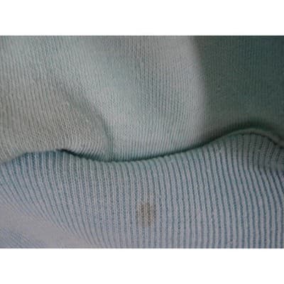 Vintage 1990's China Wear By Morsly Light Blue Pullover Sweatshirt Hoodie - Thumbnail 2