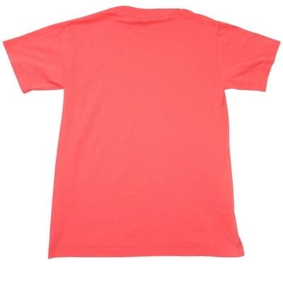 Vintage Hanes Green River Utah Graphic T-Shirt Coral Pink Small Made in USA - Thumbnail 3