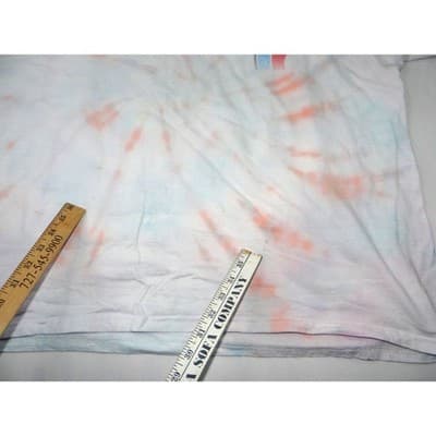 Rare VTG NASCAR Red White Blue Tie-Dye 2000 Craftsman Truck Series T-Shirt XL - Thumbnail 8
